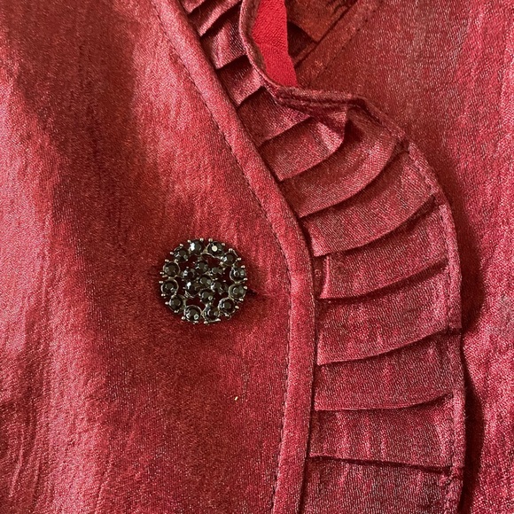 NWOT 🎉 Dress Barn Collections Ruffled Jacket - Picture 6 of 15